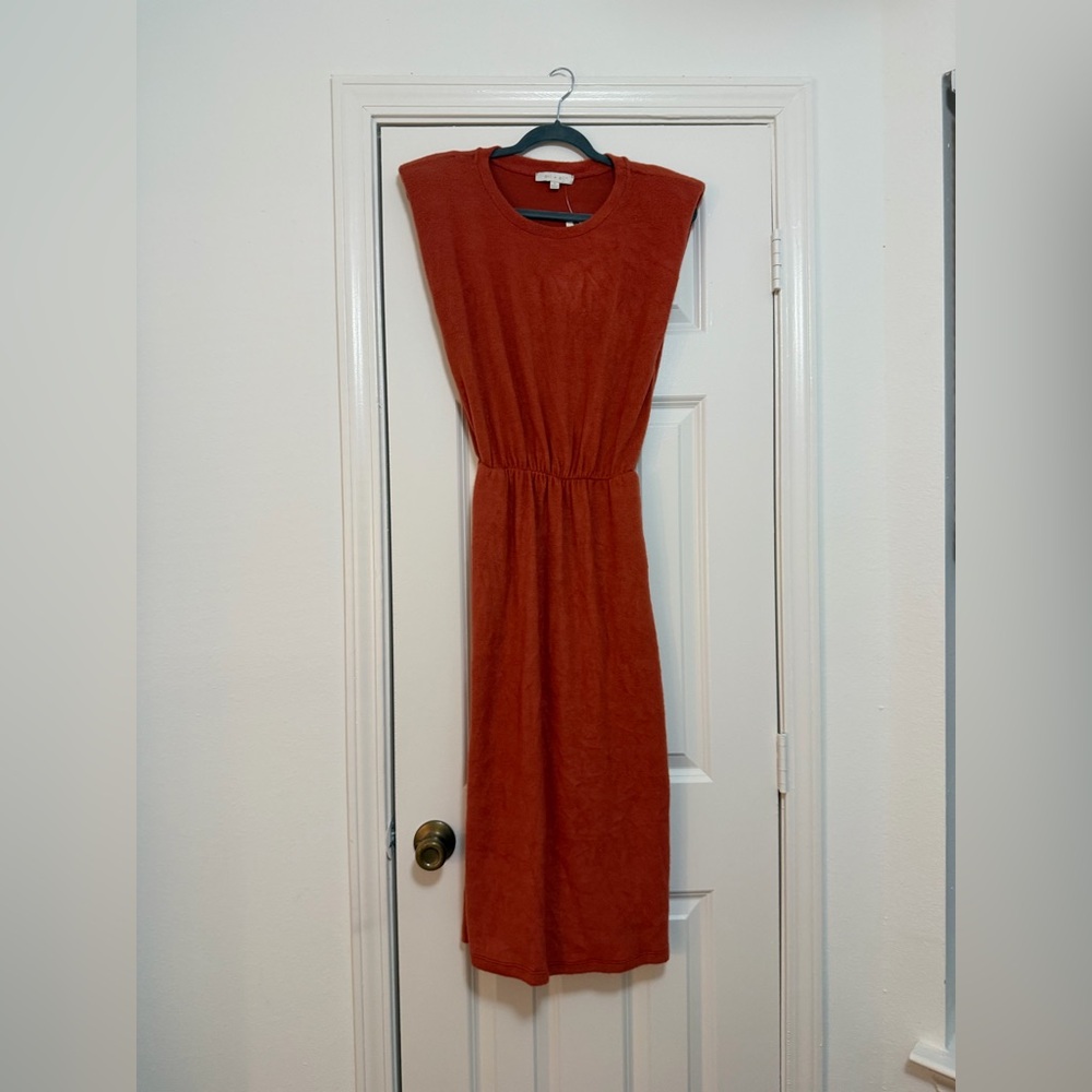 NWT Anthropologie Eri & Ali Women's Orange Dress Sz. Medium